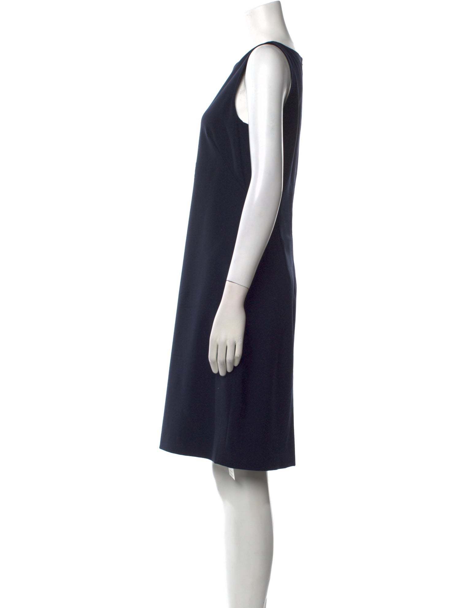 Theory Virgin Wool Knee-Length Dress