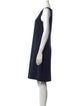 Theory Virgin Wool Knee-Length Dress