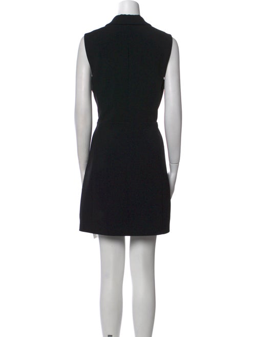 Theory V-Neck Mini Dress