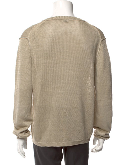 Theory Linen V-Neck Pullover
