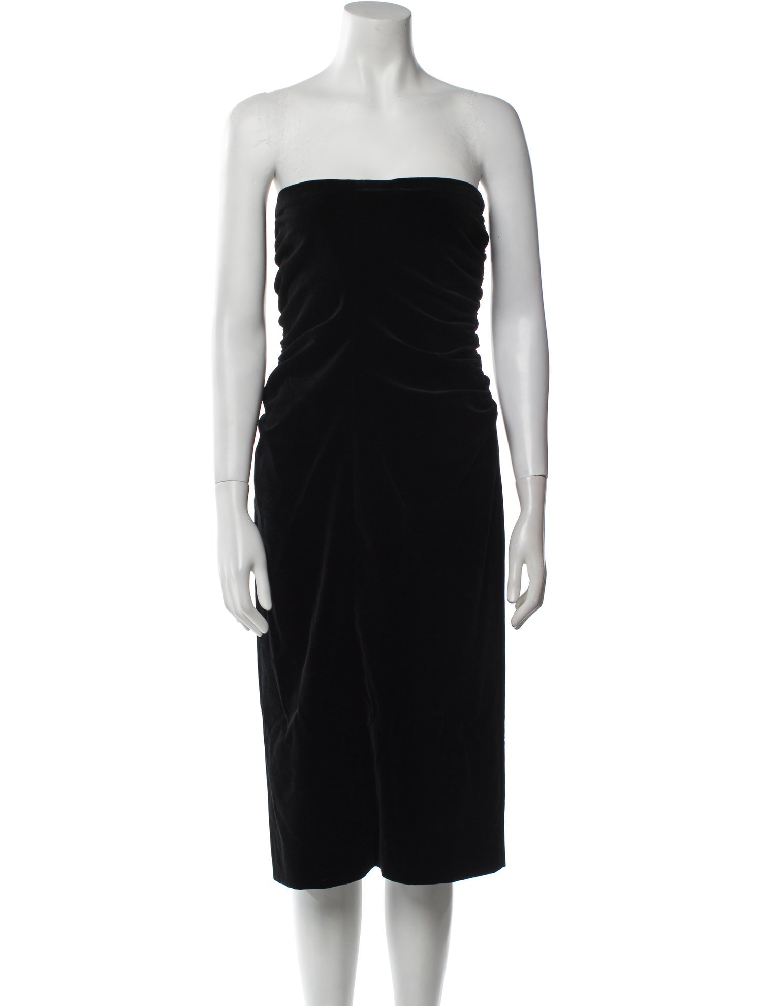 Theory Strapless Mini Dress