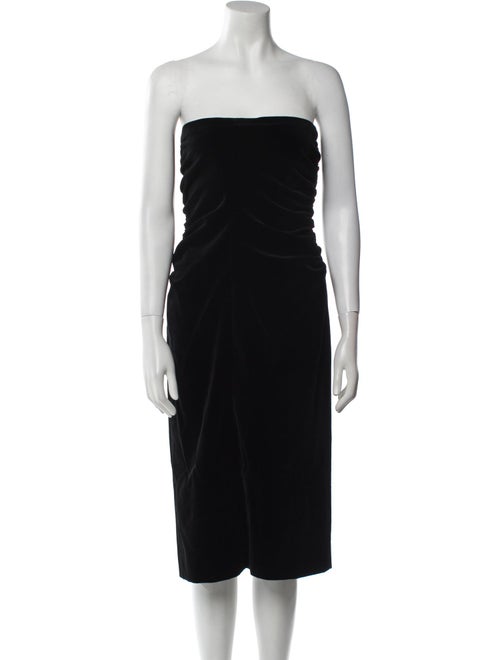 Theory Strapless Mini Dress