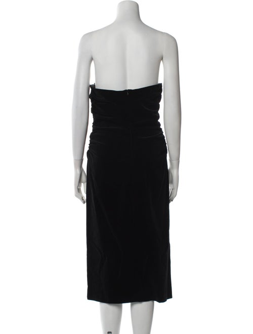 Theory Strapless Mini Dress