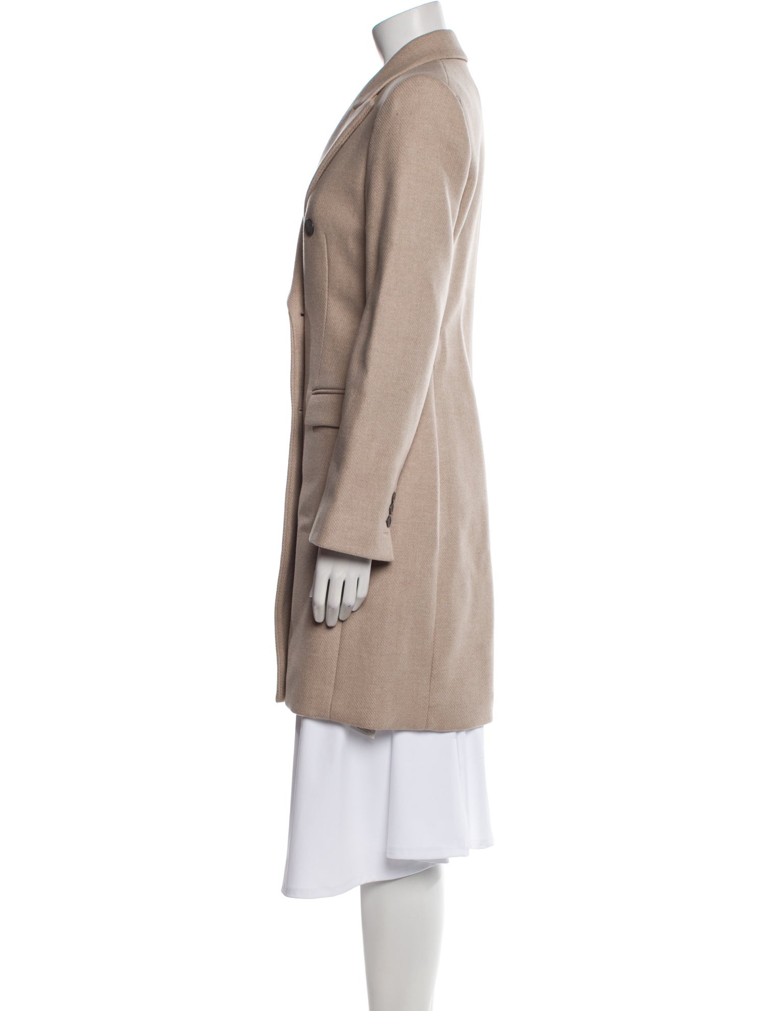 Theory Wool Trench Coat w/ Tags