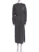 Theory Wool Long Dress
