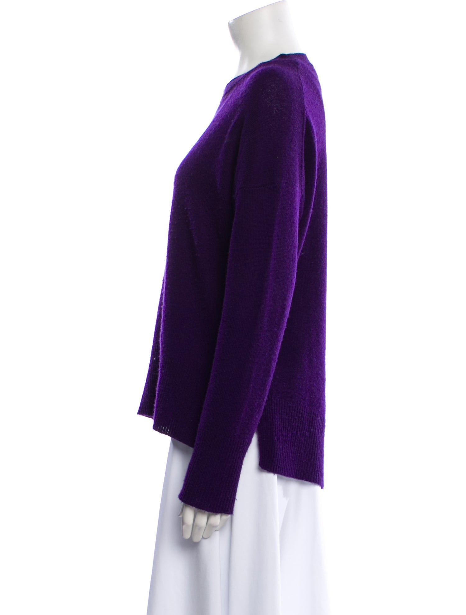 Theory Cashmere Bateau Neckline Sweater