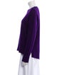 Theory Cashmere Bateau Neckline Sweater