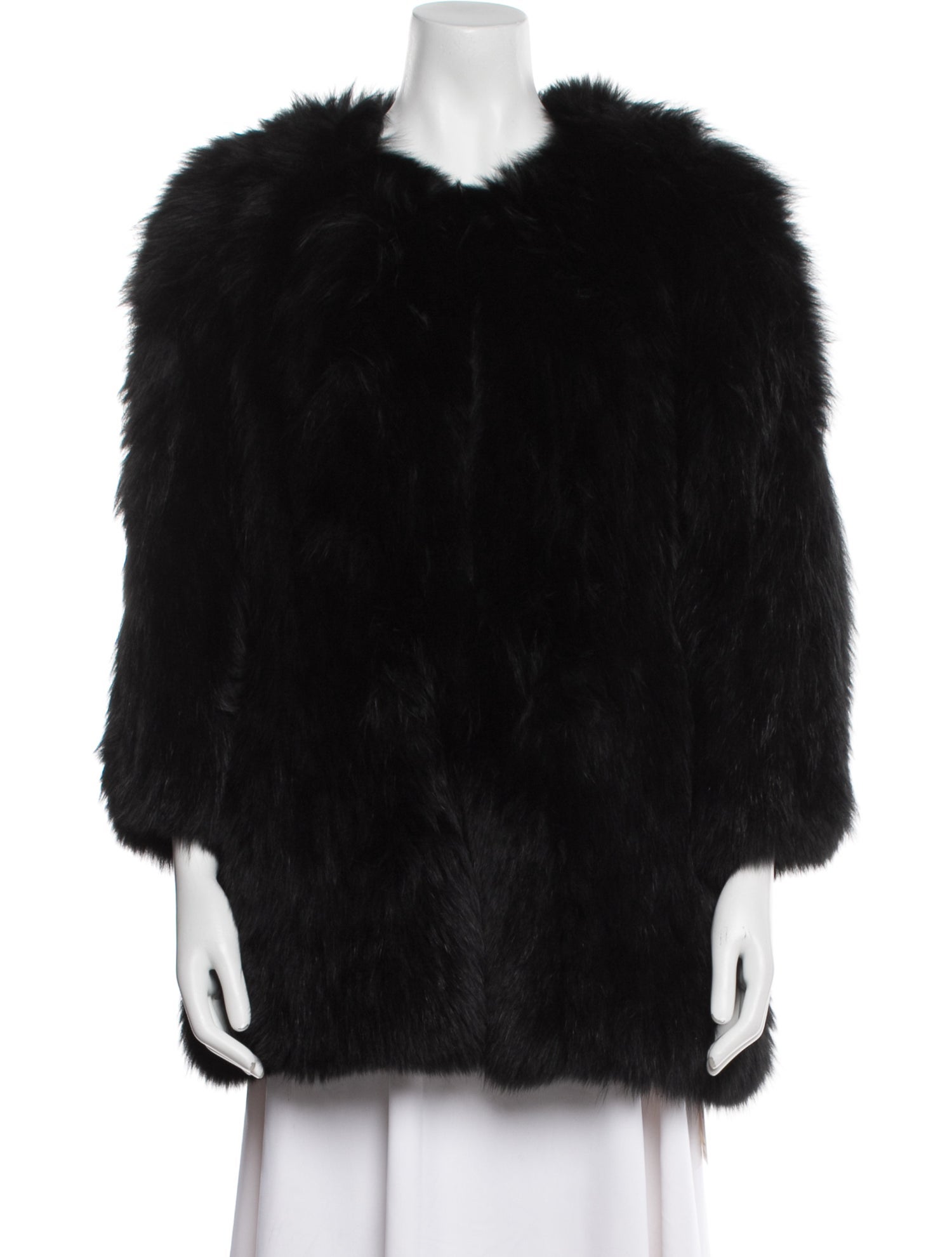 Theory Fox Fur Coat