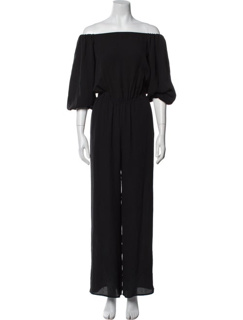 Theory Silk Off-The-Shoulder Jumpsuit