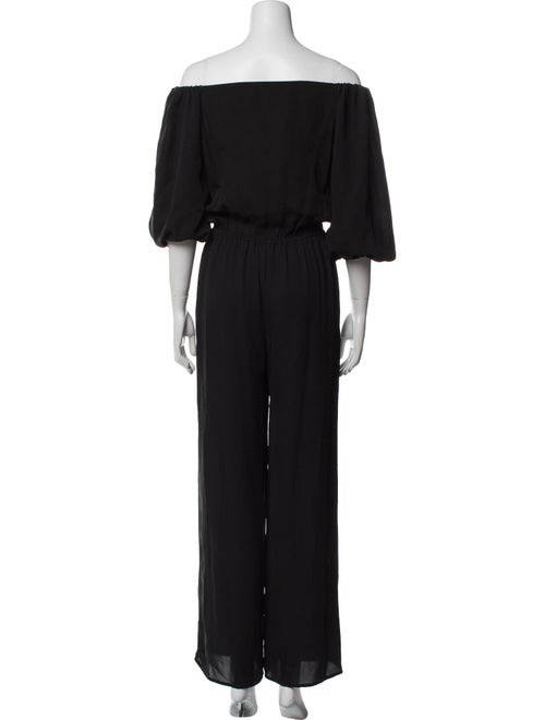 Theory Silk Off-The-Shoulder Jumpsuit