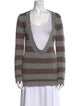 Theory Cashmere Striped Sweater