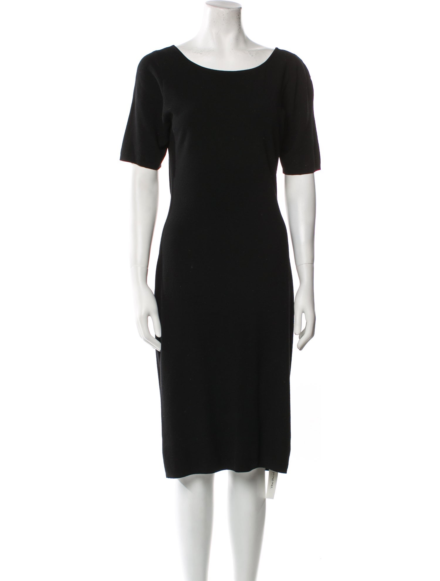Theory Bateau Neckline Midi Length Dress