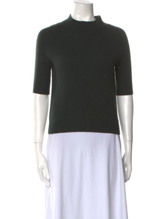 Theory Cashmere Mock Neck Sweater