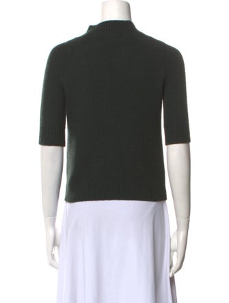 Theory Cashmere Mock Neck Sweater