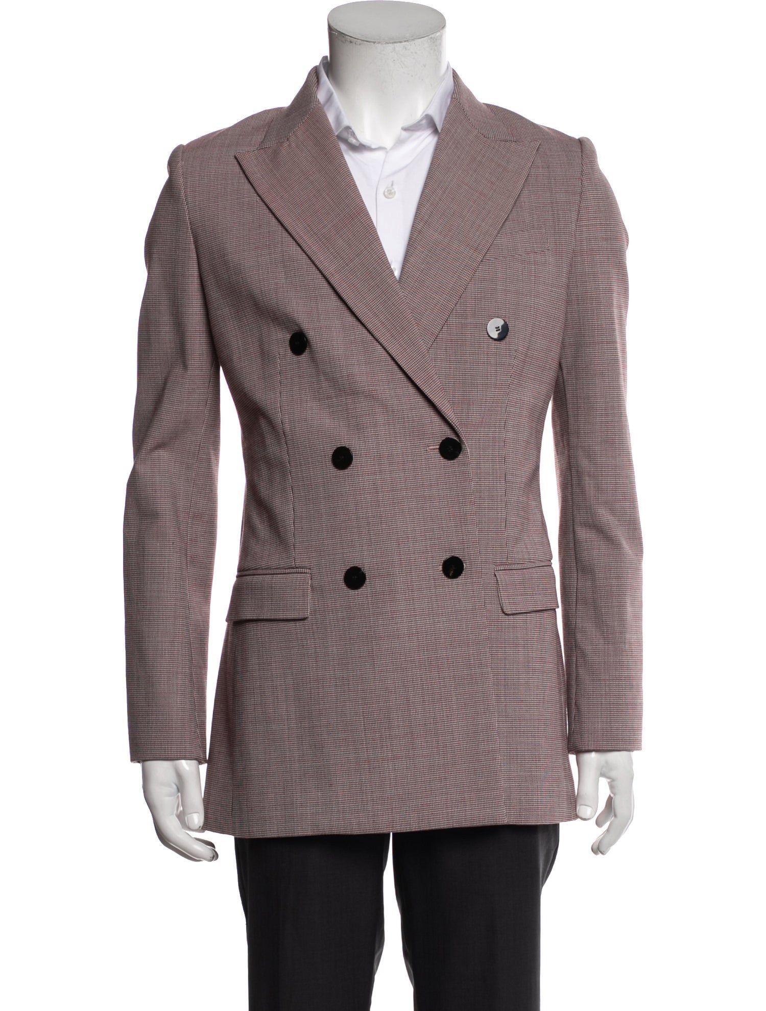 Theory Houndstooth Print Blazer