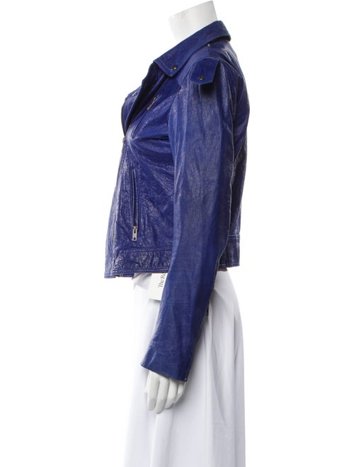 Theory Leather Biker Jacket