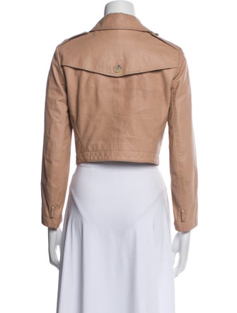 Theory Lamb Leather Biker Jacket