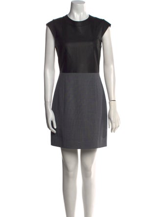 Theory Crew Neck Mini Dress