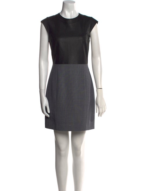 Theory Crew Neck Mini Dress