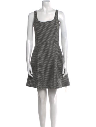 Theory Printed Mini Dress