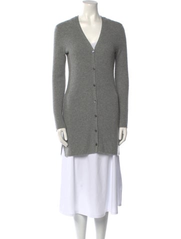 Theory Knitwear Cashmere V-Neck Sweater Petite