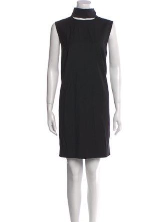 Theory Virgin Wool Mini Dress