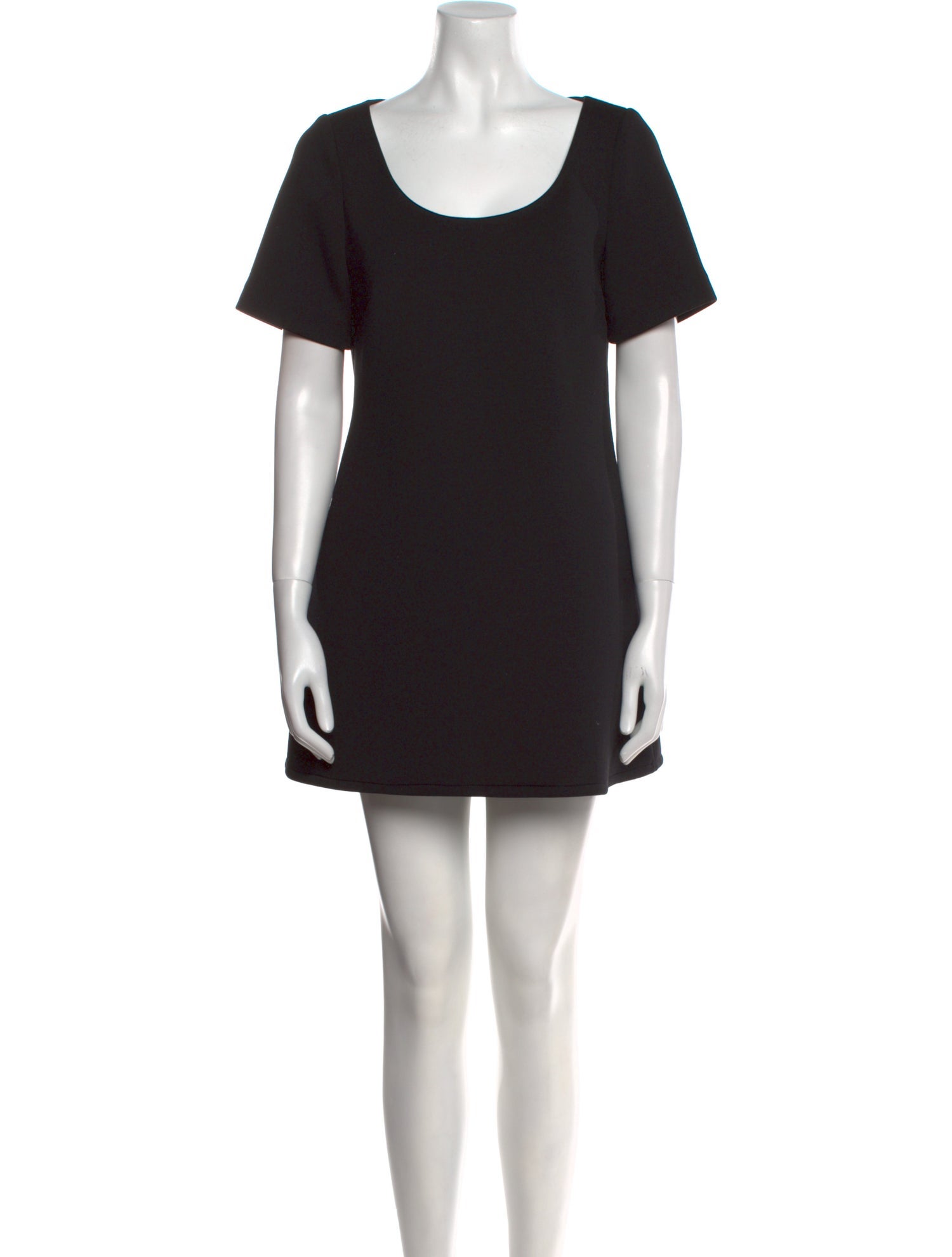 Theory Scoop Neck Mini Dress