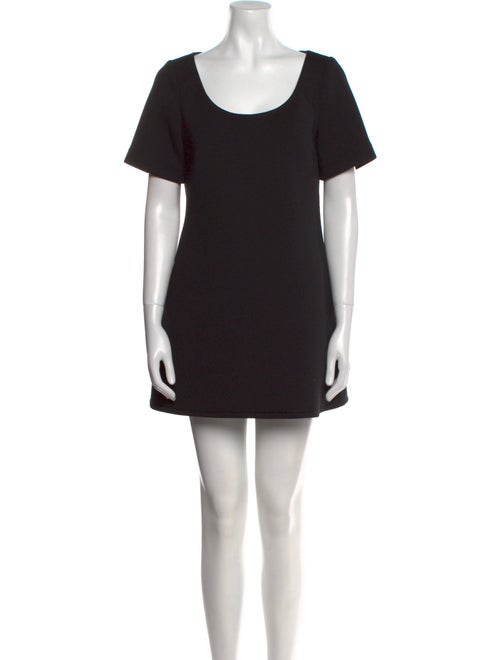 Theory Scoop Neck Mini Dress