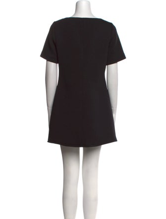 Theory Scoop Neck Mini Dress