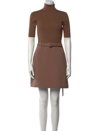 Theory Merino Wool Mini Dress
