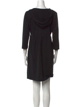 Theory V-Neck Mini Dress