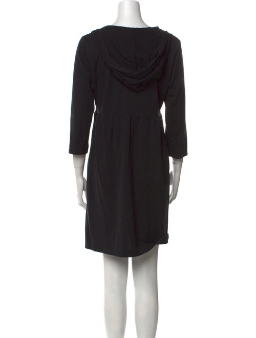 Theory V-Neck Mini Dress