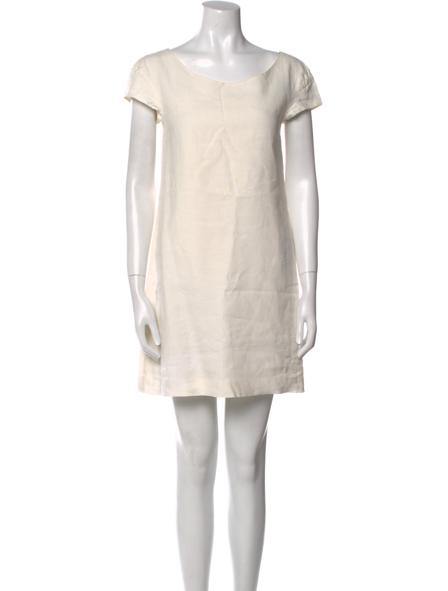 Theory Scoop Neck Mini Dress