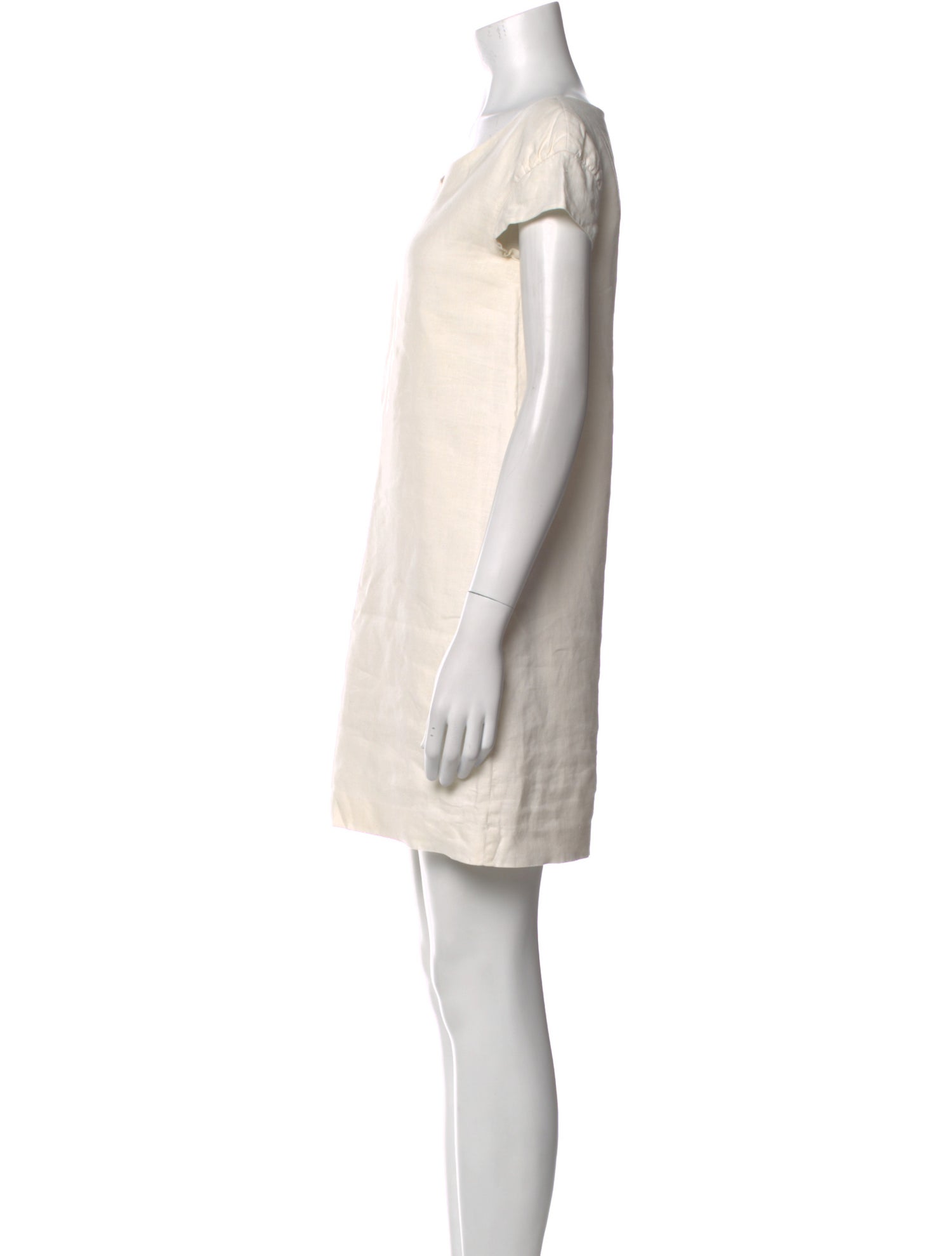 Theory Scoop Neck Mini Dress