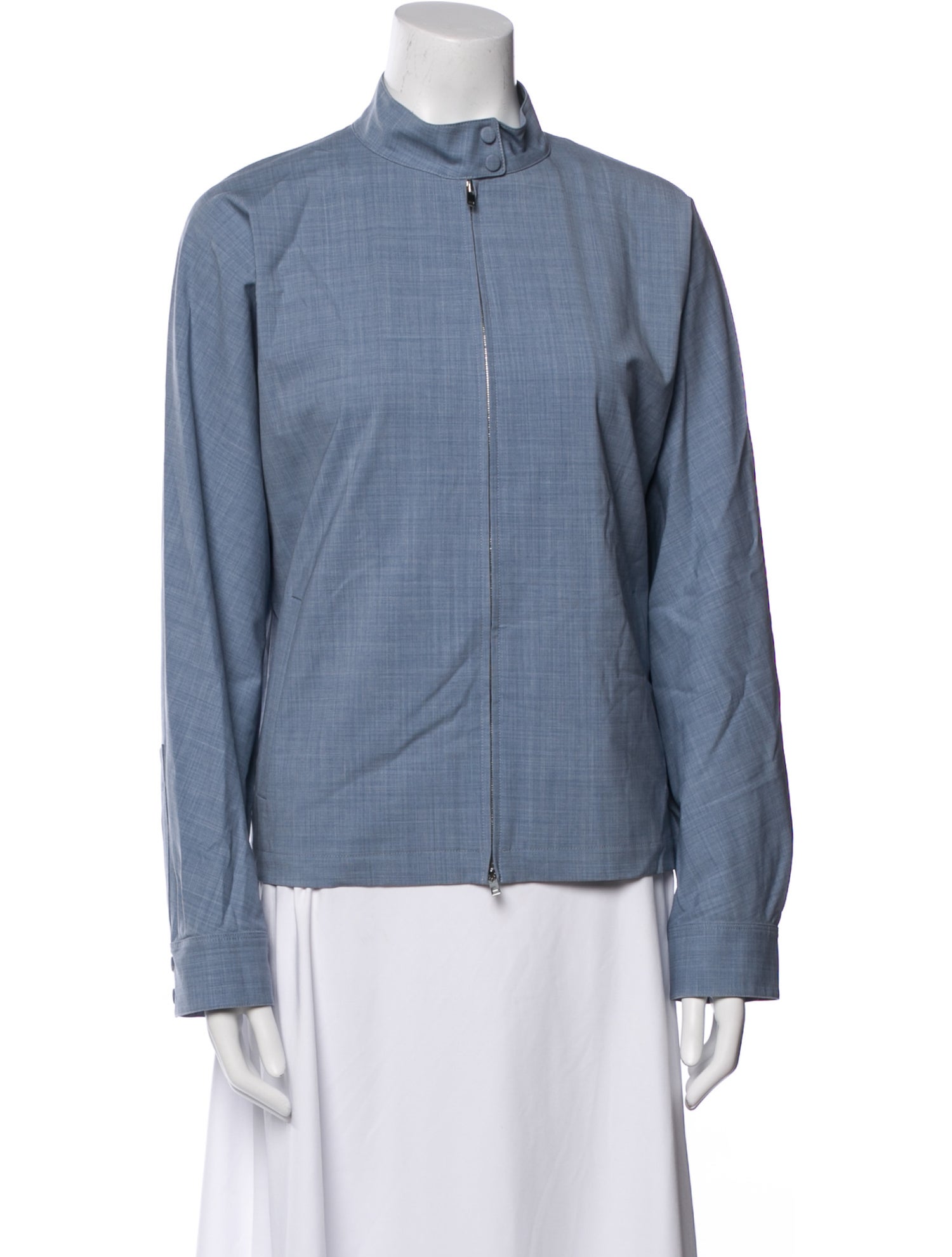 Theory Virgin Wool Striped Jacket