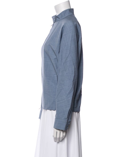 Theory Virgin Wool Striped Jacket