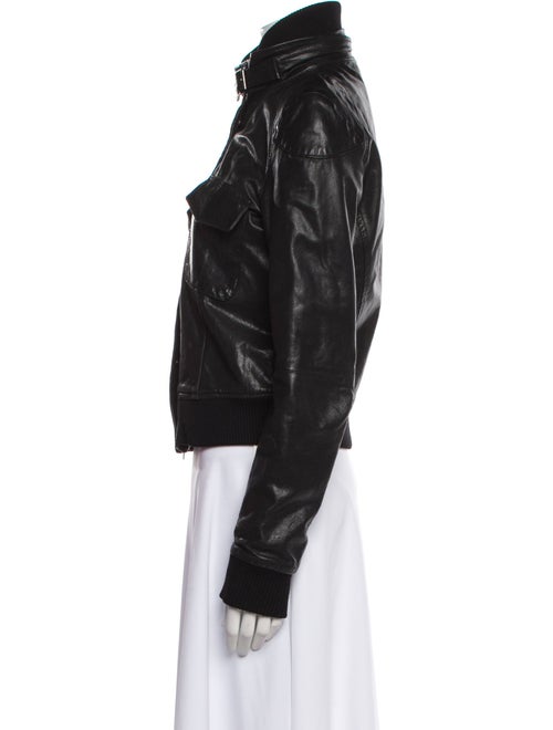 Theory Leather Biker Jacket