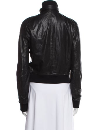 Theory Leather Biker Jacket