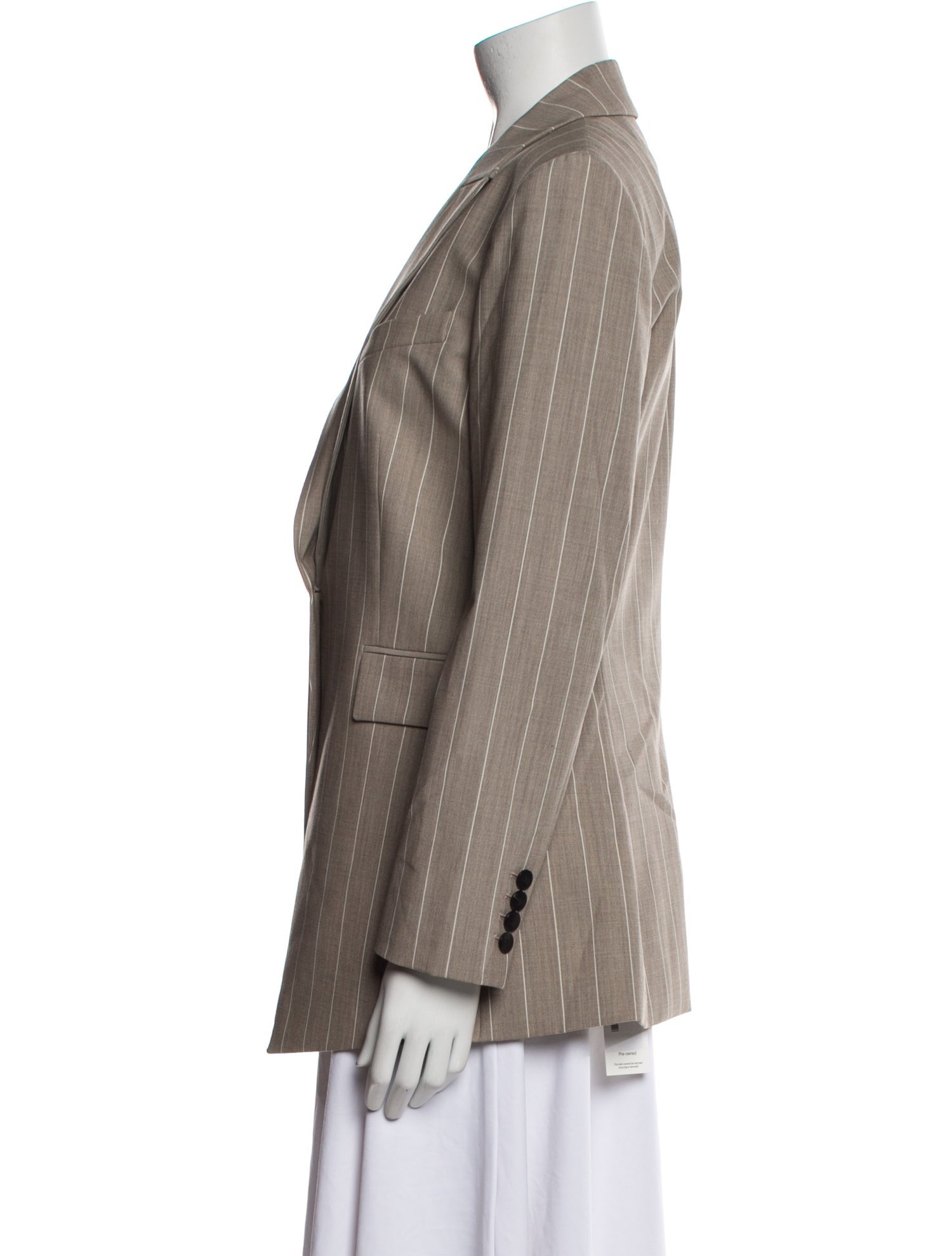 Theory Wool Striped Blazer w/ Tags