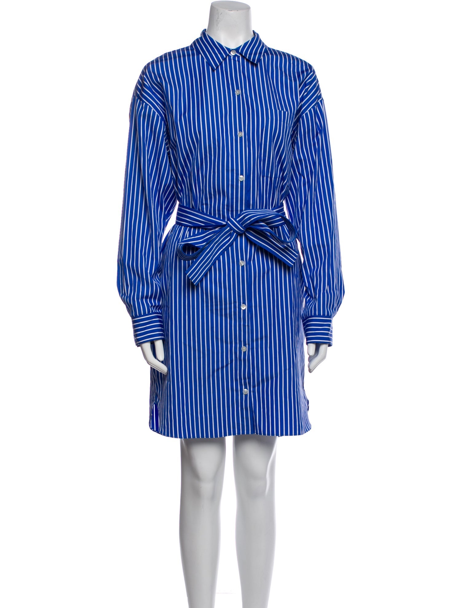 Theory Striped Mini Dress