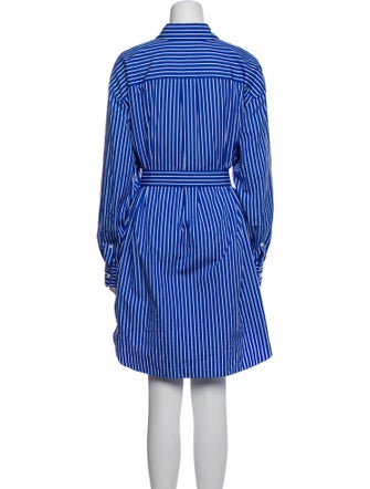 Theory Striped Mini Dress