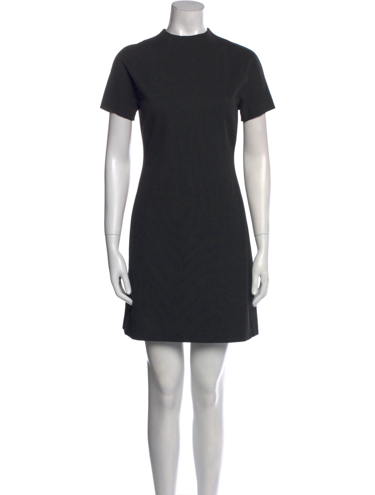Theory Mock Neck Mini Dress