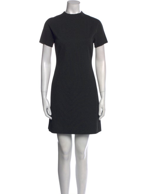 Theory Mock Neck Mini Dress
