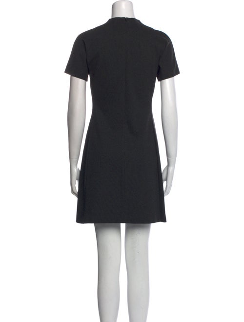 Theory Mock Neck Mini Dress