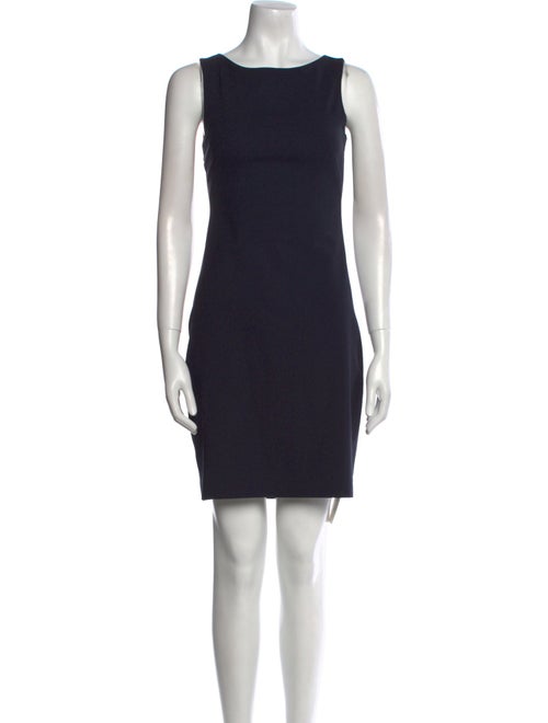 Theory Virgin Wool Mini Dress