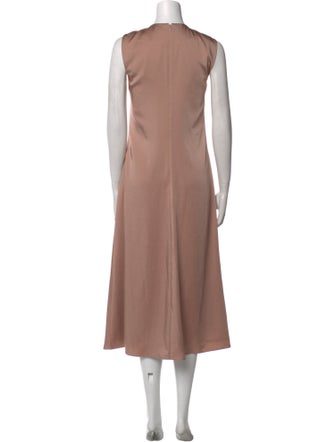 Theory Crew Neck Long Dress