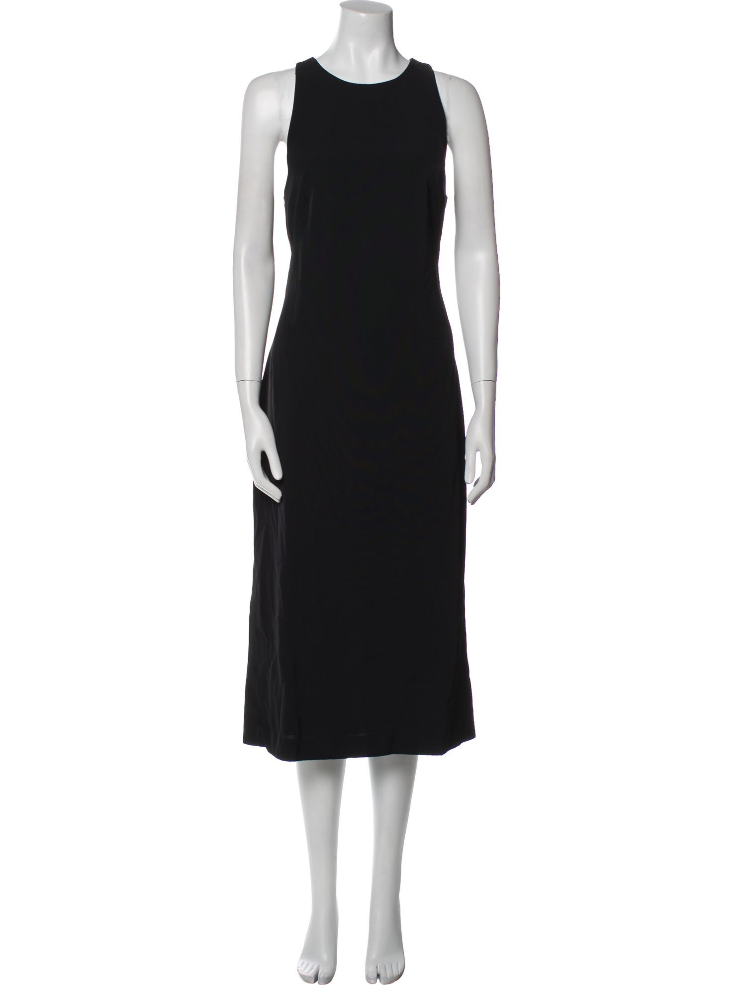 Theory Crew Neck Midi Length Dress