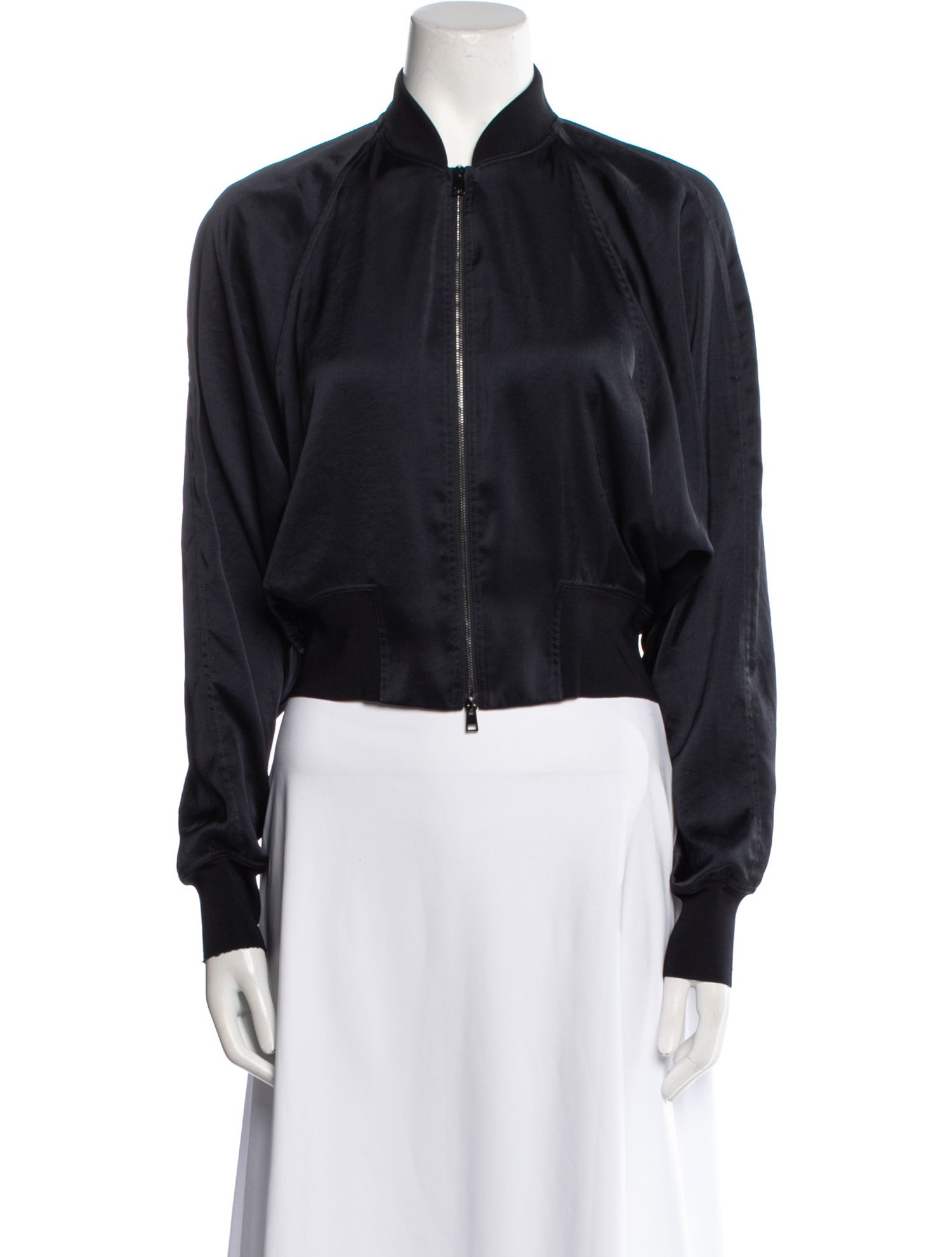 Theory Satin Bomber Jacket