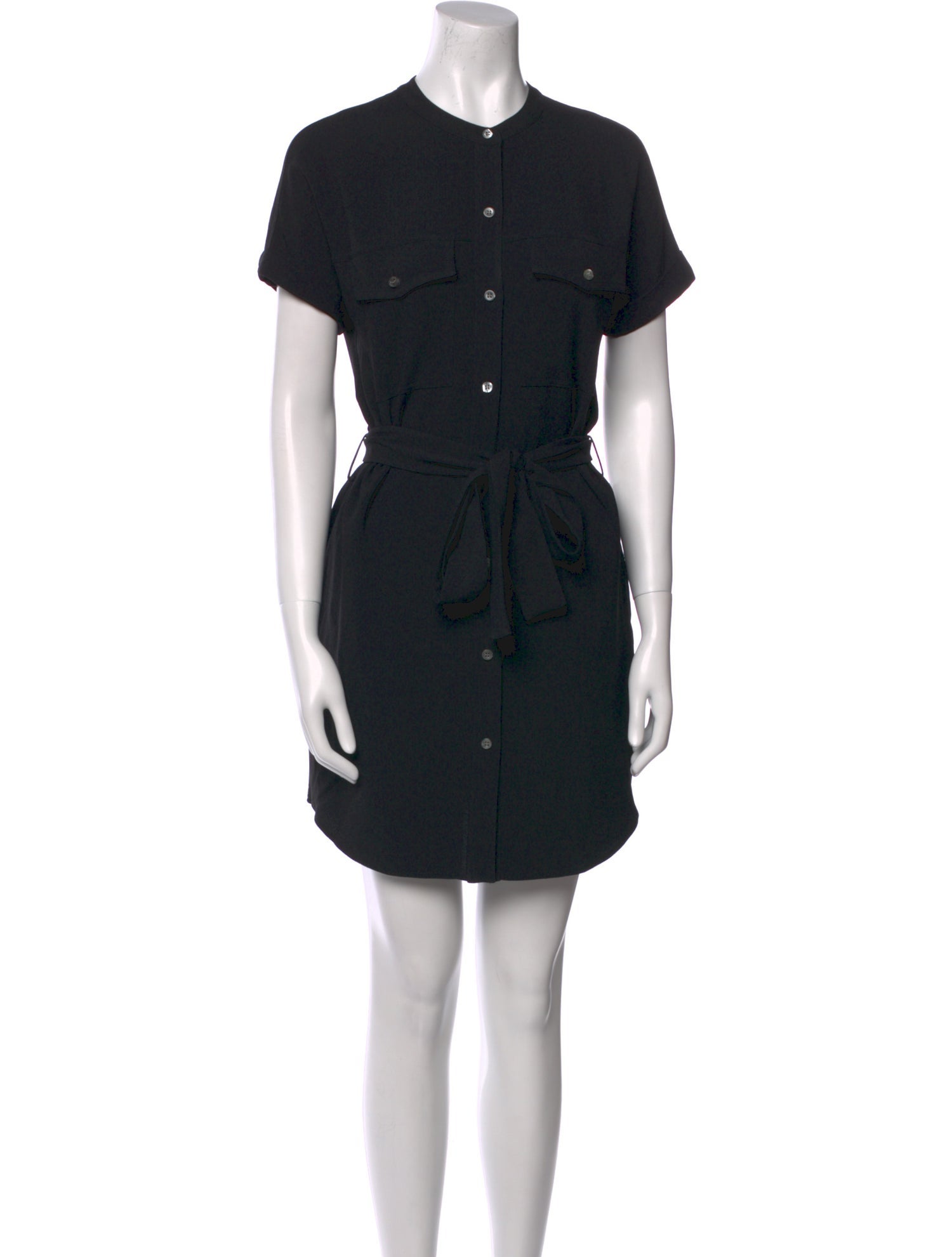 Theory Crew Neck Mini Dress