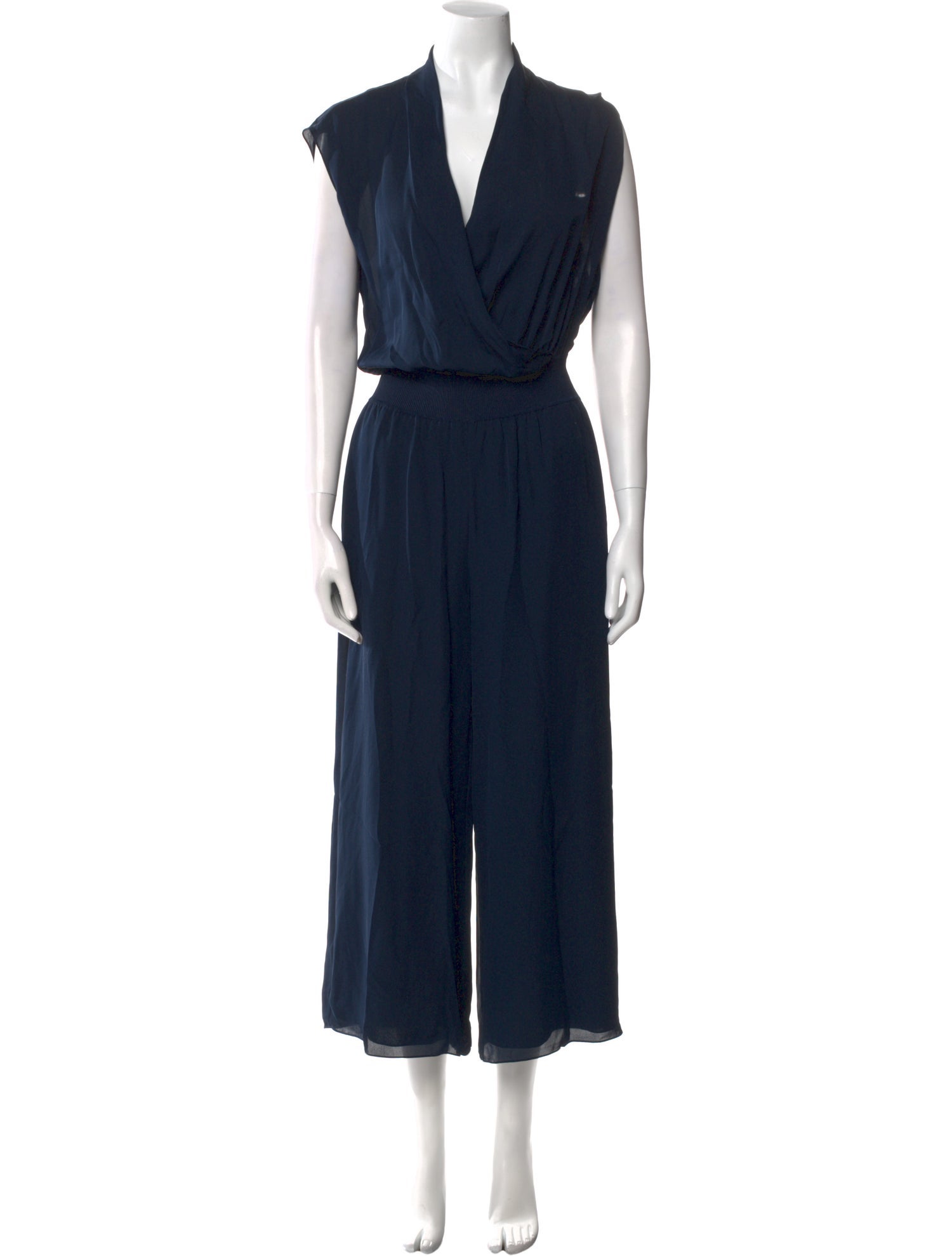 Theory Silk V-Neck Jumpsuit w/ Tags